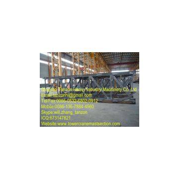 Split Mast,General Tower Crane Standard Section F0 / 23C , Steel Plate Sections photo-2