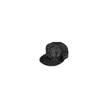 Acrylic Twill Fabric Custom Strapback Hats 6 Panel Baseball Caps SGS