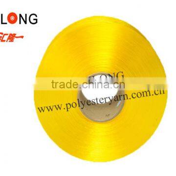 Trilobal Bright Dope Dyed Yarn Polyester Yarn POY 150D/48F photo-3