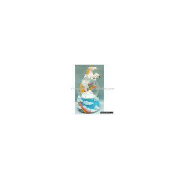 Sell 100mm Horse on the Cloud Musical Water Globe