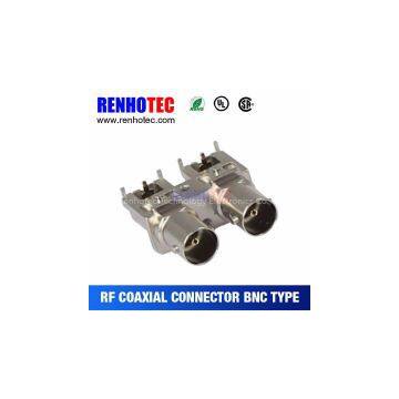 75ohm bnc plug male connector rg59 rg6 cable twist on bnc adapter