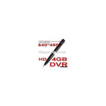 4GB hd video dvr camera pen 640*480