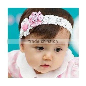 pretty pink baby girl headbands hairband hair accessories