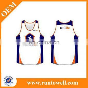 2013 sublimation OEM running singlet