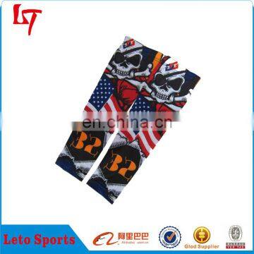 baseball american flag long sleeve custom arm sleeve