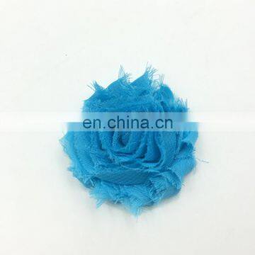2Inch Solid Shabby Chiffon Flower Frayed Shabby Chic Flowers,shabby Rose Trim,lovely Rosette Chiffon Shabby Flowers photo-6