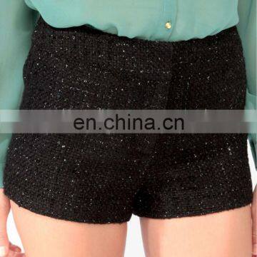 Jacquard Frayed Ribbon Shorts CSS0053