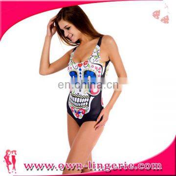 2016 Fashion digital printing Women swimsuit print women one piece swimsuits