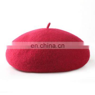 High Quality Wholesale Ladies Wool Felt Berets photo-6