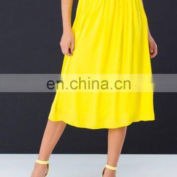 2015 Fashion Women One Piece Chiffon Skirt Party Wear Skirt Design photo-3