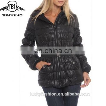 2016 BAIYIMO Women's Fall-Winter Outwear Touch Down Belted Bubble Jacket