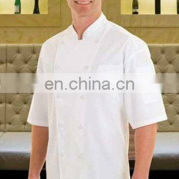 Custom Short Sleeve Catering Uniforms Chef Shirt/Wholesale Chef Uniform in China