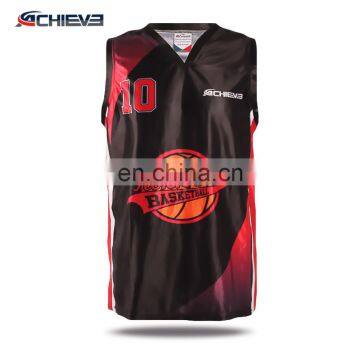 wholesale reversible exercises basketball uniforms jersey with team names logo