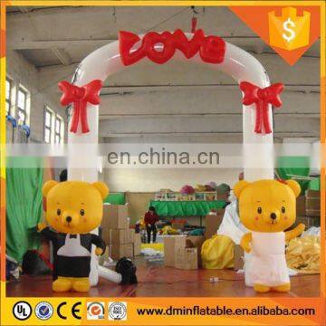 Outdoor cheap inflatable advertising arch, inflatable entry arch, inflatable arch gate No.dm056 for commercial