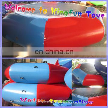 Jumping inflatable water trampoline/aqua trampoline