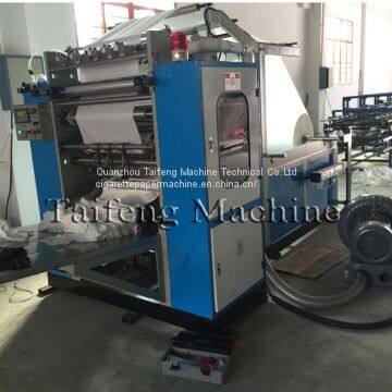 3 lanes of facial tissue cutting machine high output drawing tissue paper slitting machine