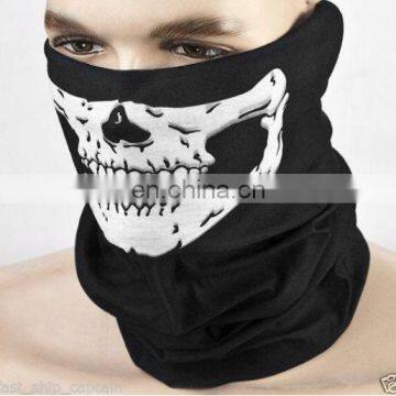 Hot Selling Sun Protection Scarf New Design skull Shawl riding hood