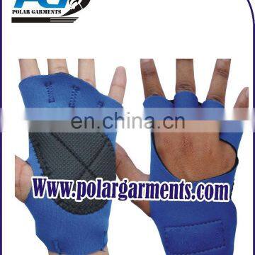 Customized Fingerless Neoprene Weight lifting gloves