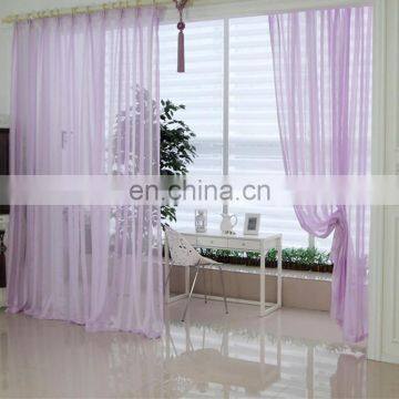 Fancy Pink New Design Window Fabric Organza Curtain photo-5