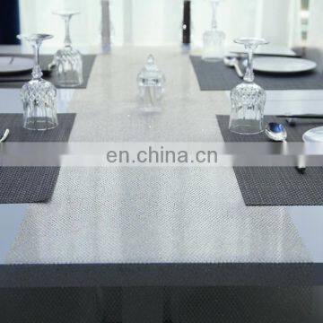 2015 Table Decoration Heat-Resistant Glitter Sparkle Table Runners