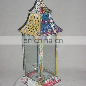 Recycled Tin Lantern