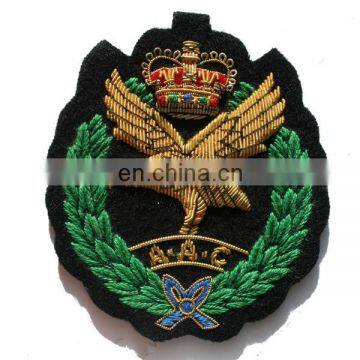 Hand Embroidered Bullion Blazers Badges