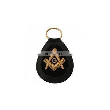 Masonic bullion key ring