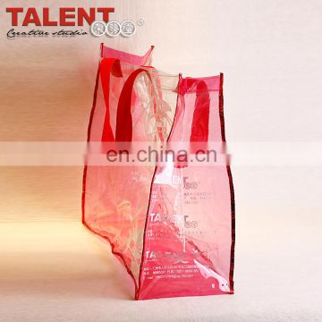 Customized professional good price of pvc transparent bag with best quality