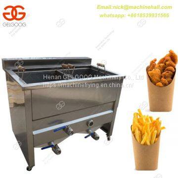 Best 2 Tanks French Fries Frying Machine/Hot Sale Double Basket French Fries Fryer Machine/French Fries Frying Machine photo-5