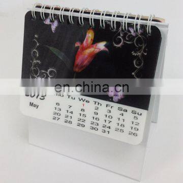 2018 Hot sell [promotion 3d desk top organizer calendar