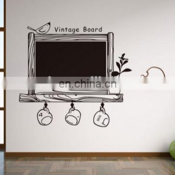 Home decorative adhesive reusable blackboard wall stickers chalkboard stickers wholesale