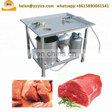 Stainless steel meat saline injecting machine for beef, industrial brine injector machine