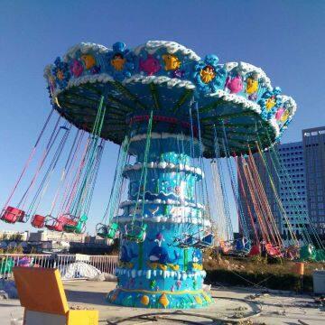 Oceans shaking head  flying chair