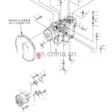 D31EX-21 D31PX-21 D37EX-21 D37PX-21 hydraulic main pump 7202M00050 7202M00031 7202M00032 720-2M-00050 720-2M-00031 720-2M-00032