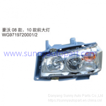 Hot Sell Sinotruk Truck Body Part Front Head Lamp Light for HOWO 08 WG9719720002/1