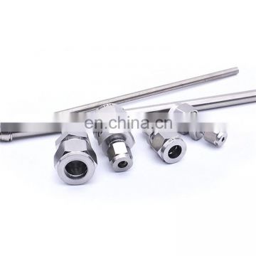 quick coupler ZG 3/8'' male thread, O.D 1/4 inch hard tube stainless steel tri clamp fittings stainless steel zerk fittings