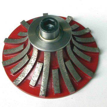 Granite Marble Stone Edge Grinding Sintered Diamond Profiling Wheels photo-4