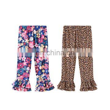 Leopard Print Children's Leggings Girls Casual Print Bell-bottom Children's Trousers photo-2