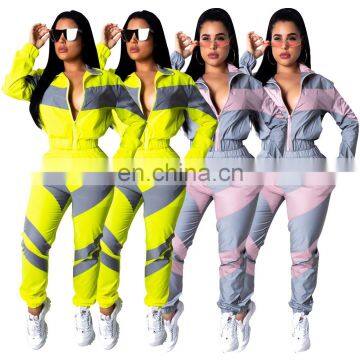 Wholesale Autumn Fashion Custom Women Two Piece Set Outfits Fitness Jogging Tracksuits photo-6