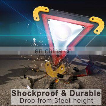 Portable Waterproof Triangle Road Hazard Traffic Warning Light For Car Safety photo-4