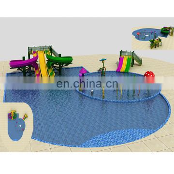 New design Good Quality Swimming pool slide