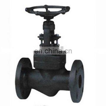 High Pressure Forged LF1 LF2 Black Manual Gate Valve With Handwheel