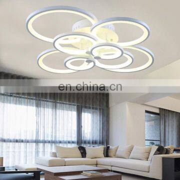 LED Ceiling Living Room Lamp Bedroom Lamp Creative Personality Atmospheric Square Lamps Modern Pendant Light photo-3