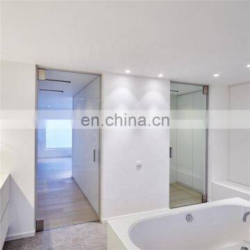 Cheap Good Quality Aluminum Clear Tempered Glass Sliding Door