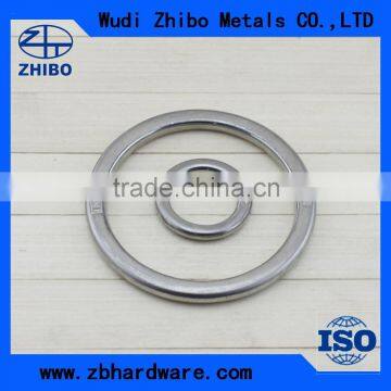 AISI 316 Stainless Steel welded Round Ring / Rigging Hardware