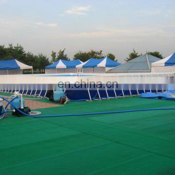 Commercial PVC Portable Rectangular Metal Swimming Water Pools Stainless Steel Swimming Pool Fittings
