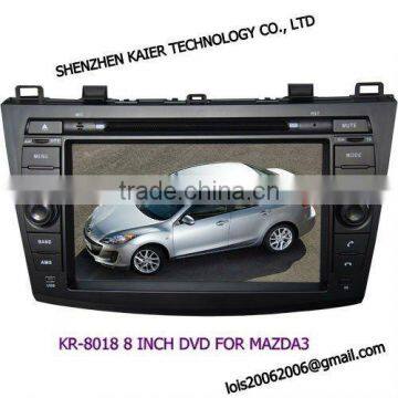 8'' car DVD/central multimedia/dash in dvd/radiodvd/in car entertainment FOR MAZDA3 Mazda 3 2010-2012