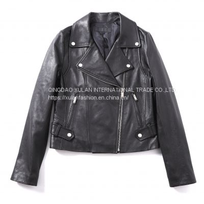 LADIES\' leather jacket