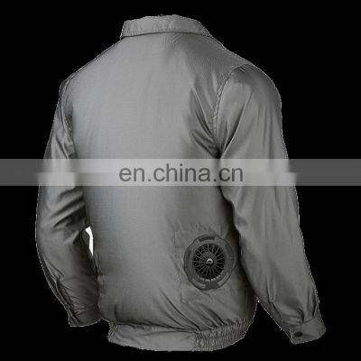 Outdoor Cool Fishing Clothes USB Charge Interface Air-Conditioned Clothing Worker Wear Air Conditional Men's Fan Cooling Jacket photo-3