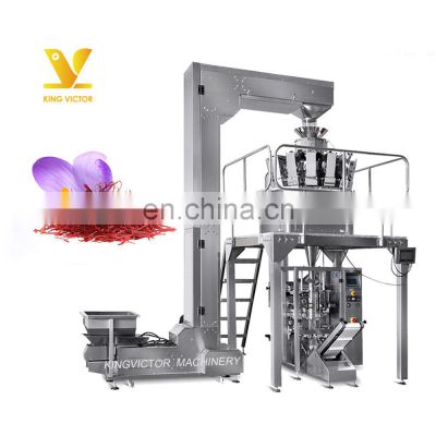 High quality saffron flower packing machine